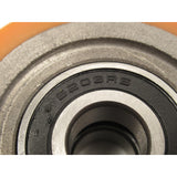 UNICRAFT PU-Rolle EHW 12,15,20 Ø80 für Stützrad, inkl. Kugellager 6203R SM-06160112806 - SM.P-06160112806