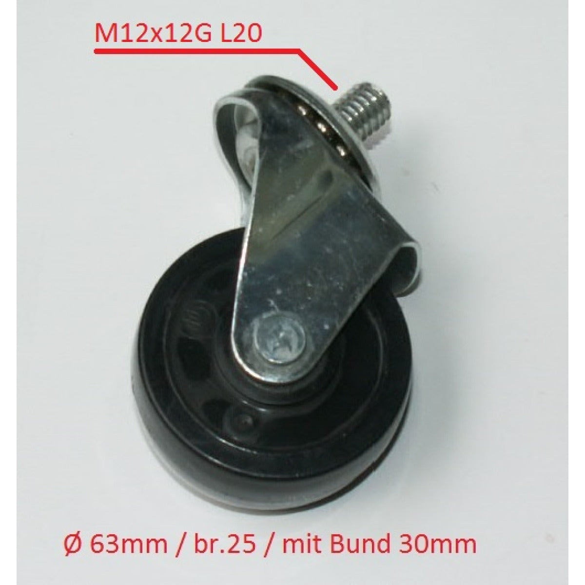 UNICRAFT Lenkrolle UF 230 Ø63 SM-0619023012 - SM.P-0619023012