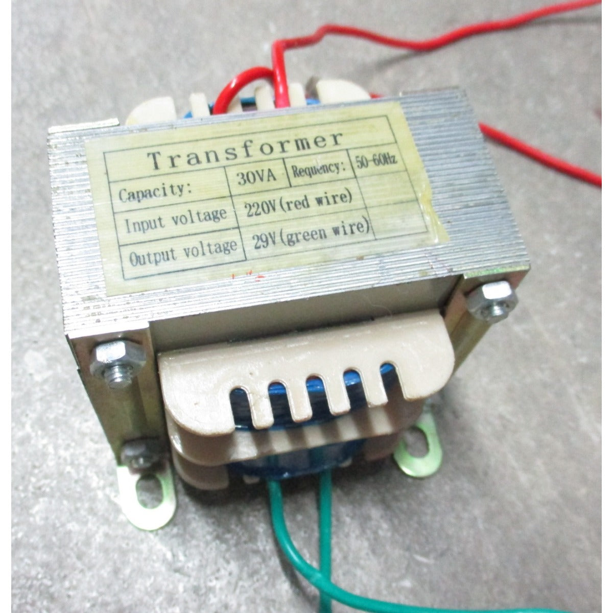 UNICRAFT Trafo EKZT/EKZF 500 / 30VA 230V/24V SM-0619805005 - SM.P-0619805005