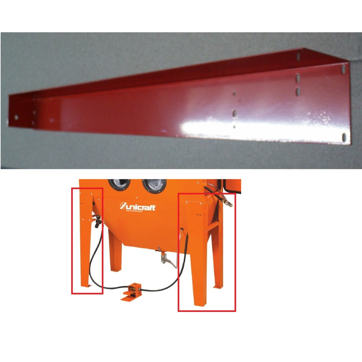 UNICRAFT Fuss SSK 3 / 3.1 RAL2004, Version 1 SM-0620400223 - SM.P-0620400223