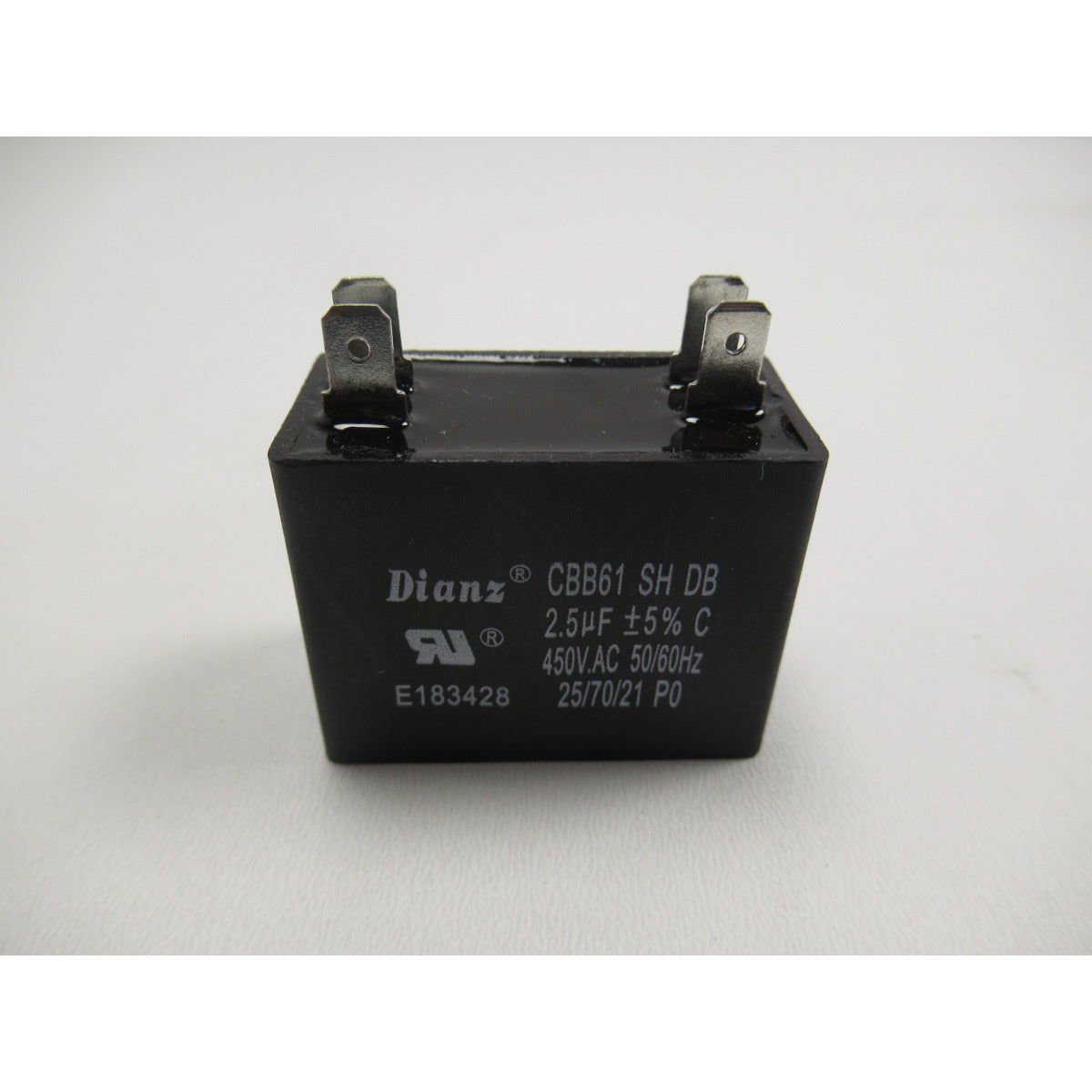 UNICRAFT Kondensator LEF 70 S, 90 2,5µF +-5% / 450V AC 50/60Hz – Modell 1 SM-0626207009 - SM.P-0626207009