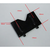 UNICRAFT Auflageblock WPP 10TE RAL9005 SM-0630001112 - SM.P-0630001112