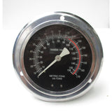 UNICRAFT Manometer WPP 100E  G1/2" / Ø108 / max. 156T SM-0630010034