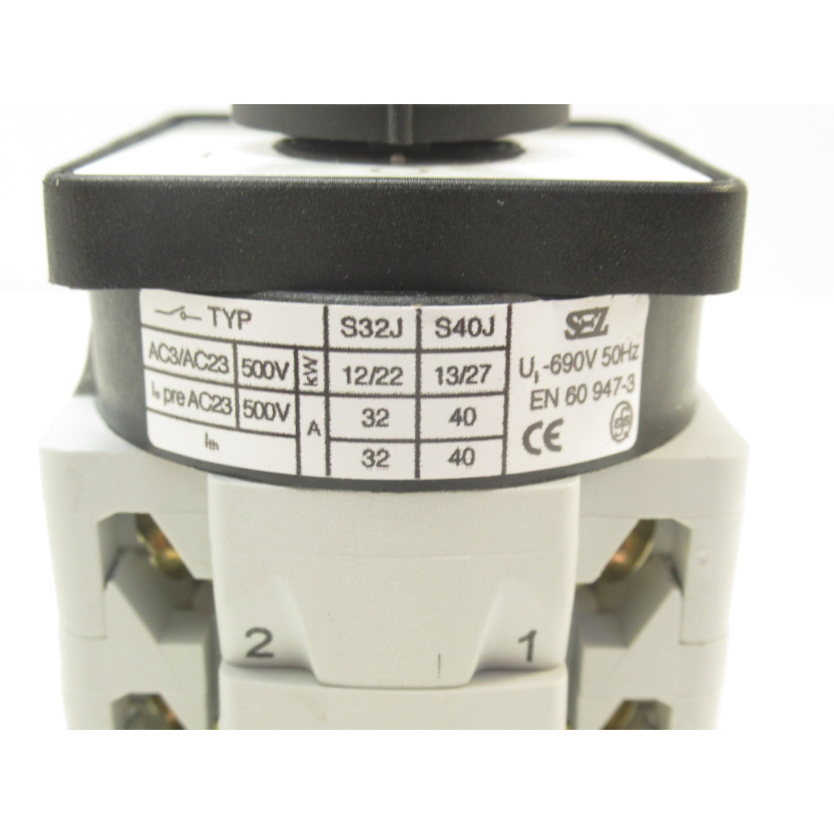 Unicraft Schalter IHG 13000 S32 JD 1103 A6 / 32A - Art. 064S32JD1103