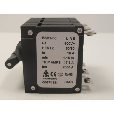 UNICRAFT Motorschutzschalter PG-E 100 TEA  am Bedienpanel / ON/OFF 15A SM-067061CB15A