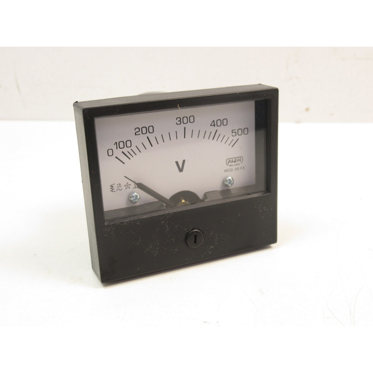 UNICRAFT Voltmeter 0-500V G079025 / Ø56 58x68mm SM-0670G079025 - SM.P-0670G079025