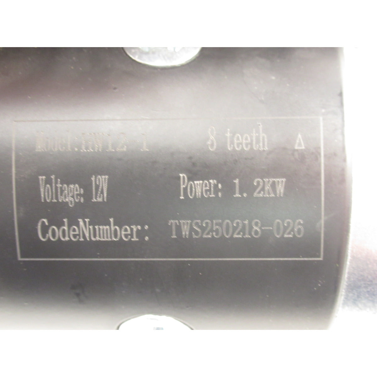 Unicraft Anlasser PG-D 80 TEA-S HC 1,2kW - Art. 06731080ES