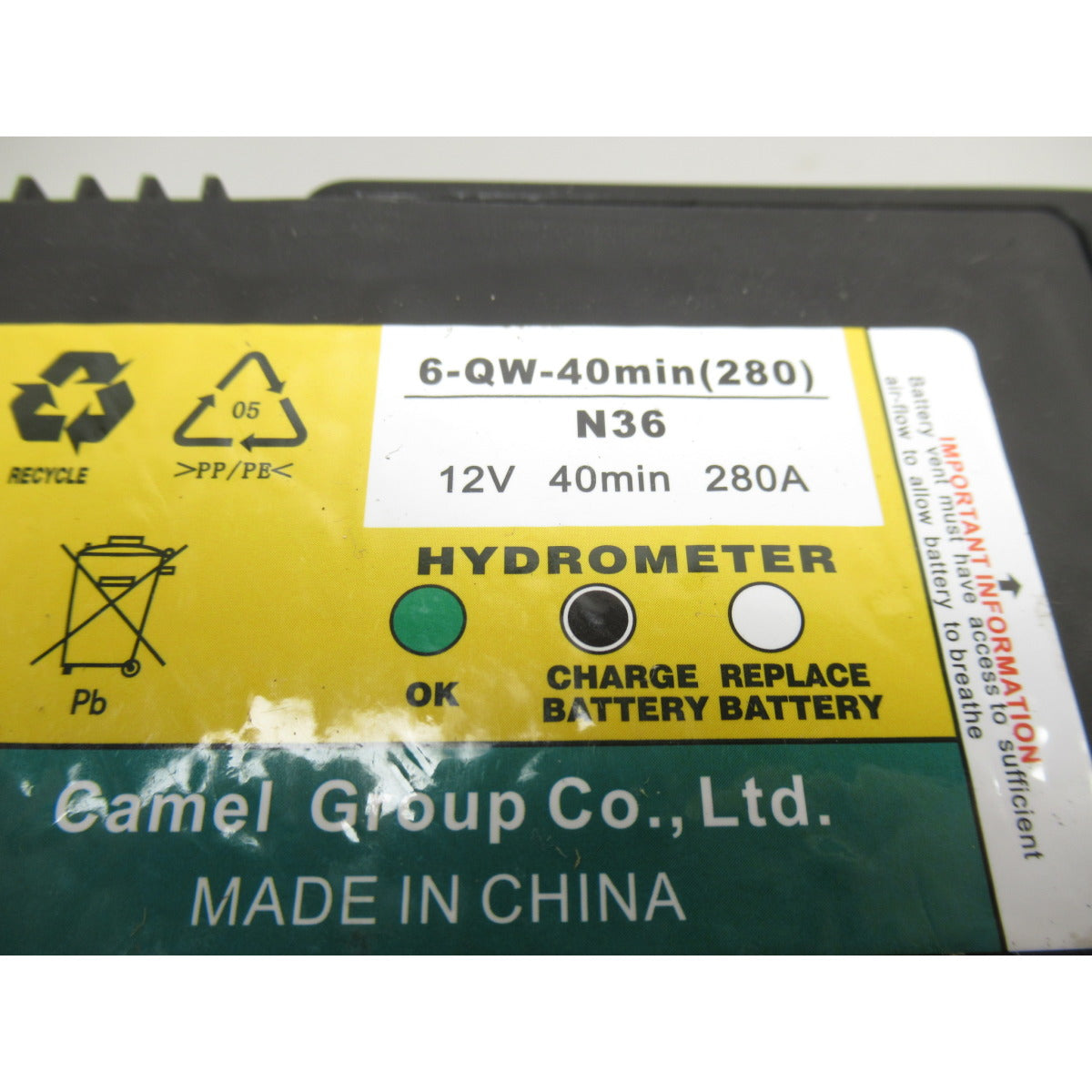 UNICRAFT Batterie PG-D 90 TEA-S HC  12V, 36Ah SM-0673109068