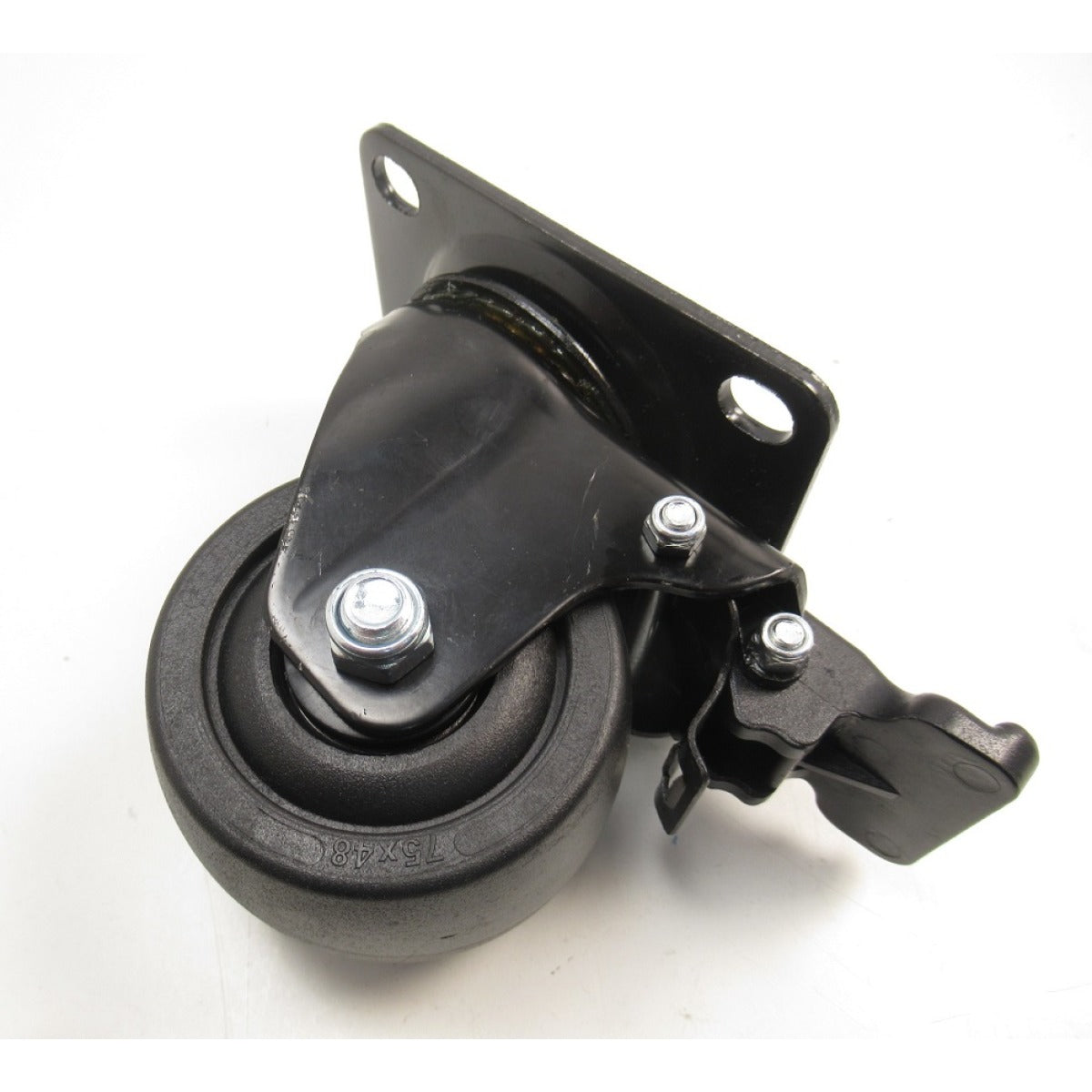 UNICRAFT Lenkrolle PG-D 130 TEA-S HC mit Bremse / Ø75x48x10 SM-0673113026 - SM.P-0673113026