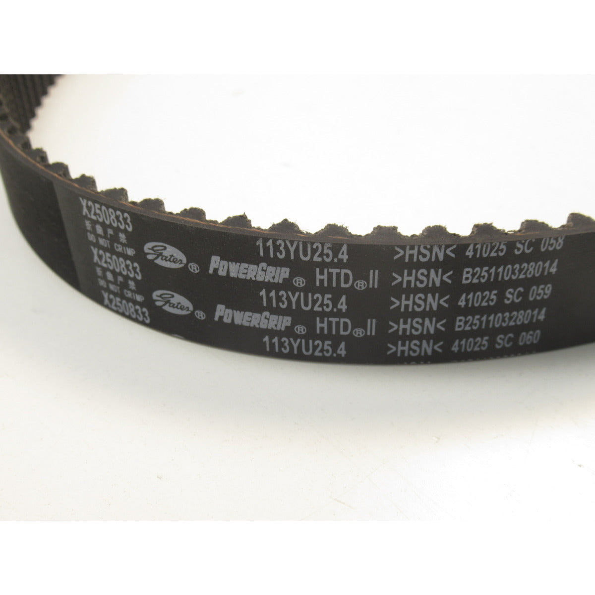 Unicraft Zahnriemen PG-D 630 TEA-S HC X250833 / 113YU25.4 - Art. 0674016310