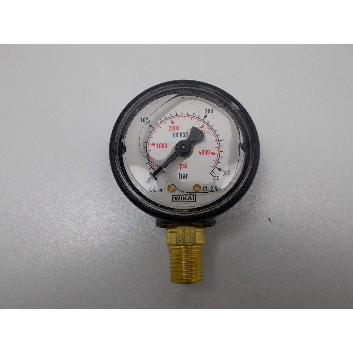Cleancraft Manometer HDR-H 108-20 / 0 - 300bar 1816013200A /  Ø50, G1/4",seitlich - Art. 071518160132