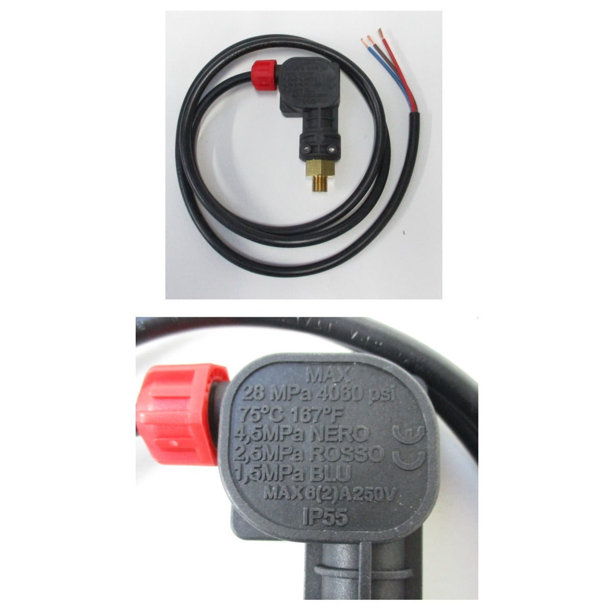 Cleancraft Druckschalter HDR-H 54-15 2421003700 / TSS KIT, G1/8" / 25bar - Art. 071524210037
