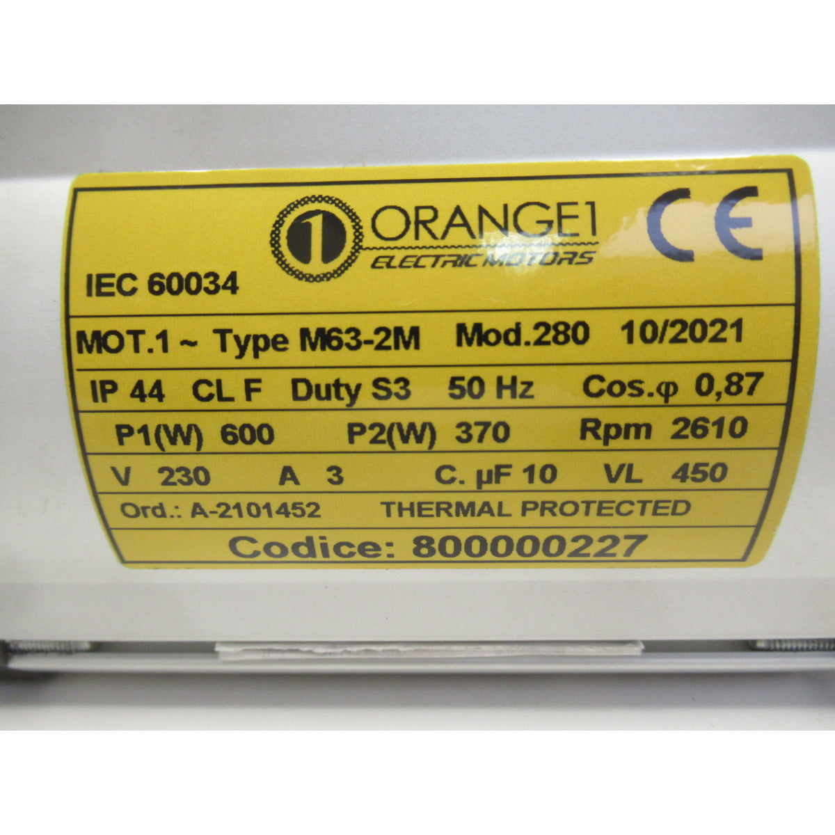 Cleancraft Motor DWM 280 AC / 230V 350W SM-0722800000227 - SM.P-0722800000227