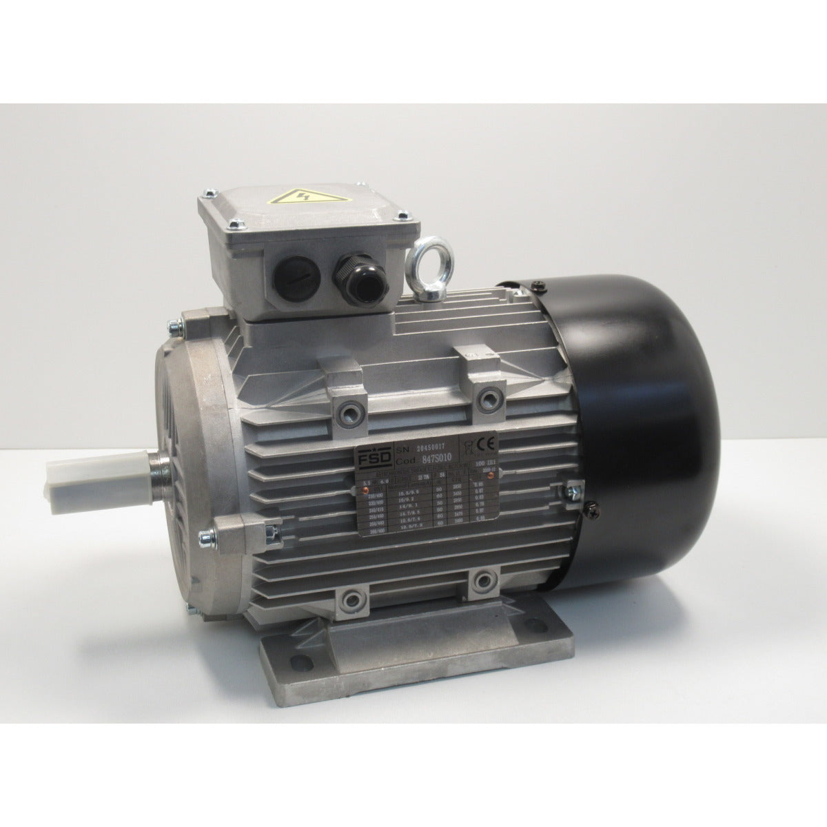 Aircraft Motor 4,0kW/HP5,5 T230/400 M100 S3-75 847S01A - Art. 0847S01A