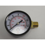 AIRCRAFT Manometer Ø50, G1/4", 0-16BAR  9052202 / Anschluss seitlich, rechts SM-09052202