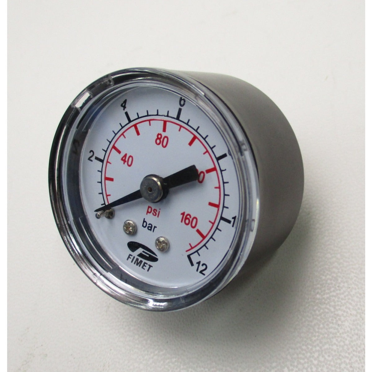 AIRCRAFT Manometer Ø40, G1/8", 0-12bar  9052800 / Anschluss hinten SM-09052800