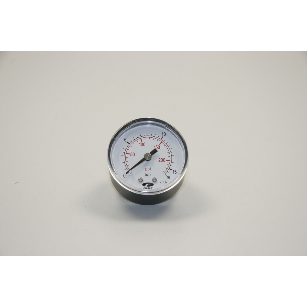 Aircraft Manometer Ø50, G1/4", 0-16BAR 9052801, Anschluss hinten - Art. 09052801
