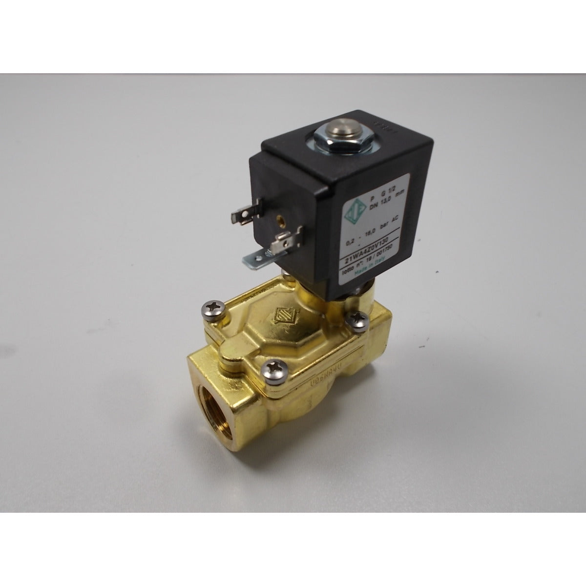 Fini Magnetventil 1/2", 24VAC 9064469 / 14,5VA / 0,2-16bar - Art. 09064469