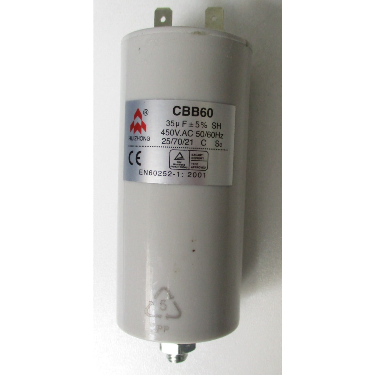 Aircraft Kondensator 35µF 9432181 / Ø45x96 / 450V AC - Art. 09432181