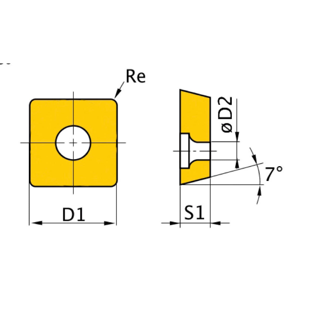 Optimum HM-Ersatzwendeplatten ISO SNMG120408 - SM-3441756