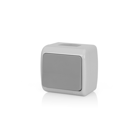 ASLO 1-facher 2-facher Schalter Ip54 10 A - 250 V ASAP5401CZ