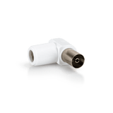ASLO 9.5Mm L Typ Tv Stecker + L Typ Tv Buchse Bl ASFTVLBL