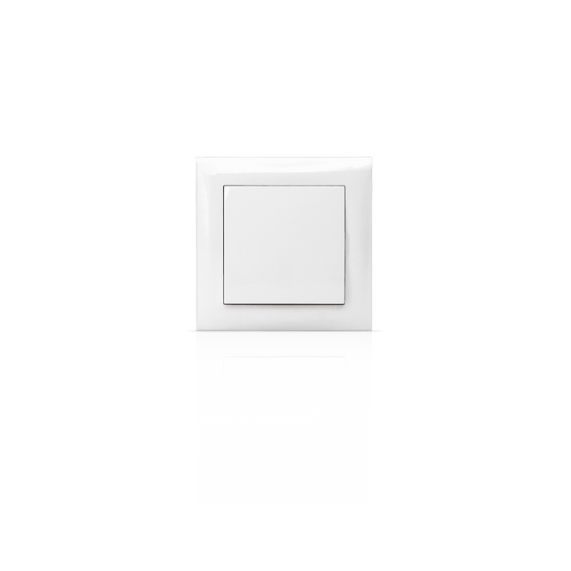 ASLO Zweipoliger Schalter 1fach M2020 10A - 250V Aluminium ASE202002ALC
