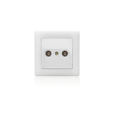 ASLO Tv-R-Steckdose Over 5-862Mhz M2020 Aluminium ASE202034ALC