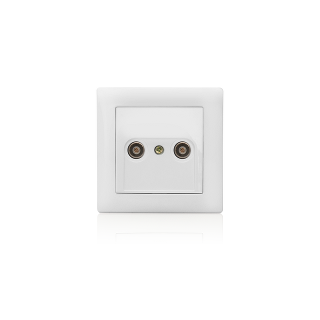 ASLO Tv-R-Steckdose Bis zu 5-862Mhz M 2020 ASE202034BRC