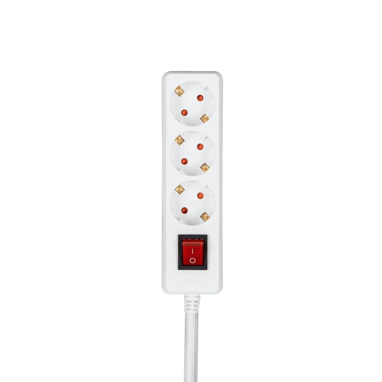 ASLO 3-Wege-Verlängerungssteckdose Eco 3G1.0Mm2 - 1.5M Und Schalter ASETI3115E