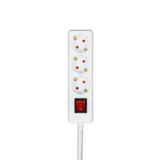 ASLO 3-Wege-Verlängerungssteckdose Eco 3G1.0Mm2 - 1.5M Und Schalter ASETI3115E