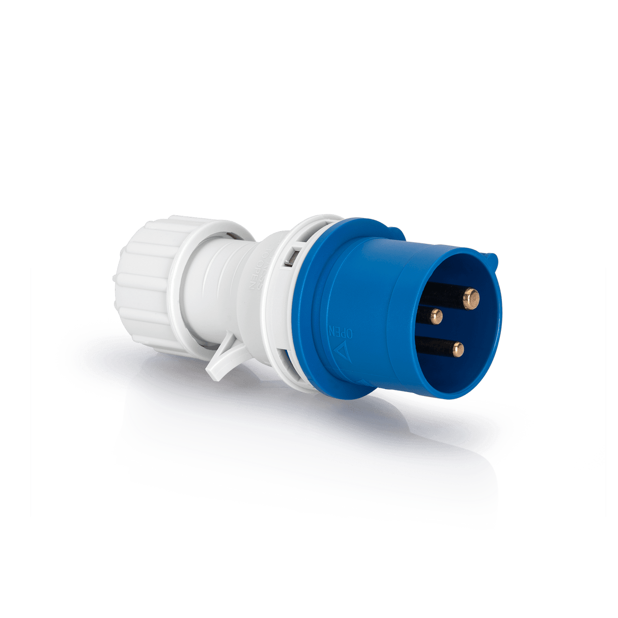 ASLO Industriestecker 16A 2P+E 230V 6H Ip44 ASFI013