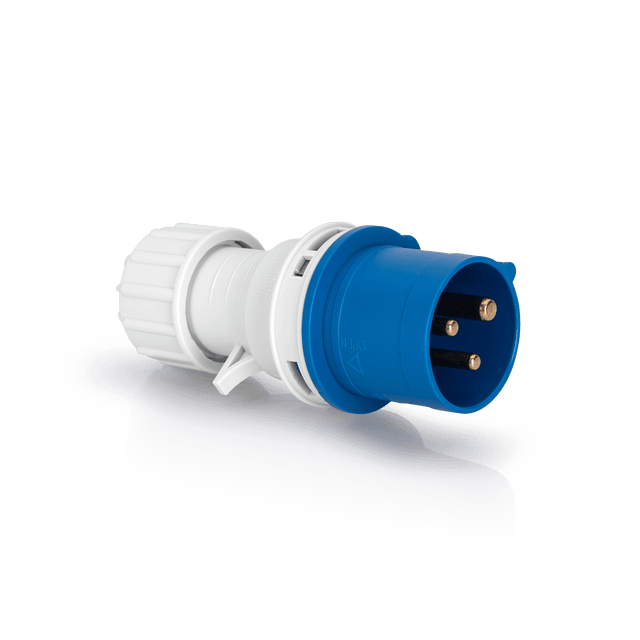 ASLO Industriestecker 16A 2P+E 230V 6H Ip44 ASFI013