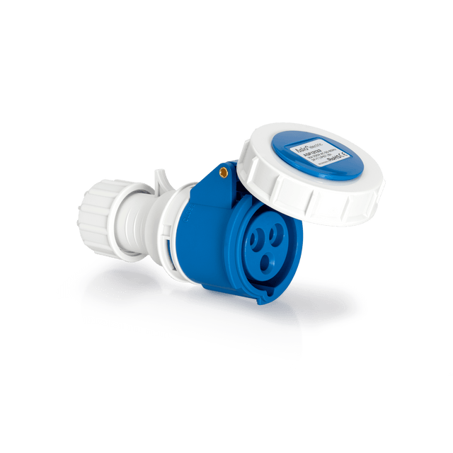 ASLO Industriesteckdose 32A 2P+E 230V 6H Ip67 ASFI2232