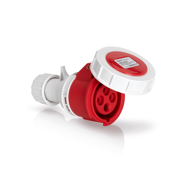 ASLO Industriesteckdose 3P+E 400V Ip67 ASFI2142