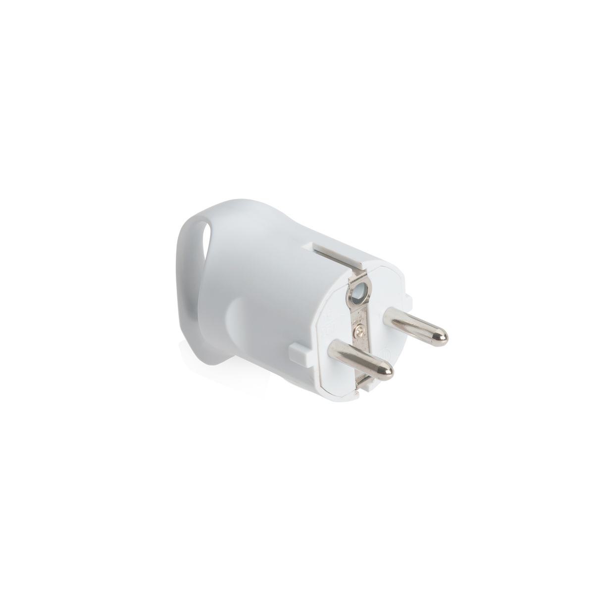 ASLO 2P+E Schukostecker mit ausziehbarem Griff 16A - 250V ASFMA