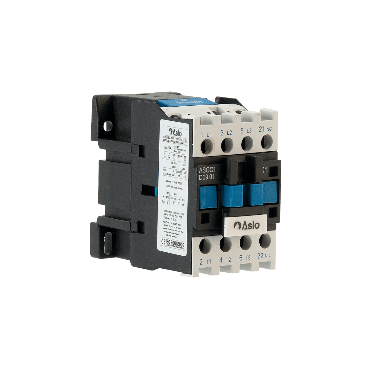 ASLO Schütz 18A 3P + Nr. 48V ASGC1810E7