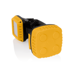 ASLO Magnet Akku LED-Arbeitslampe, USB wiederaufladbare Akku Arbeitstaschenlampe 10W, 1000 LM, 6000K