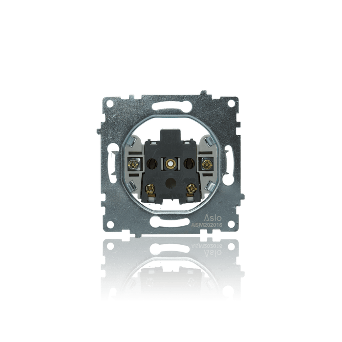 ASLO 2-polige Steckdose M2020 16A - 250V ASM202016