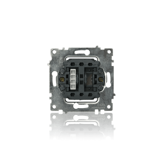 ASLO 1 Gang 2 Wege Schalter mit Led Display M 2020 10 A - 250 V ASM202026