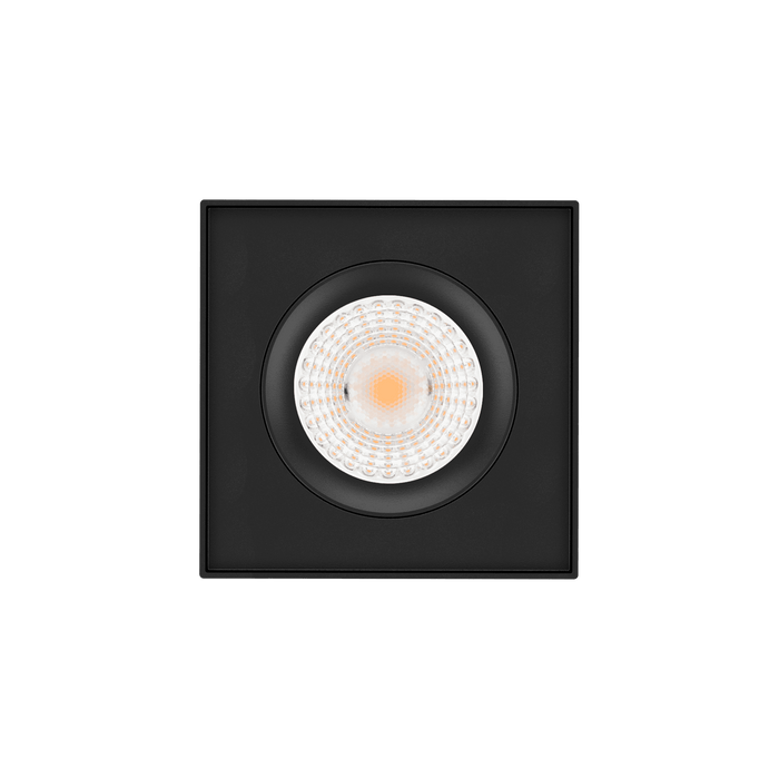 ASLO 10W 4000K Anbaumontage Led Quadratisch Schwarz Downlight ASPHQ840PR