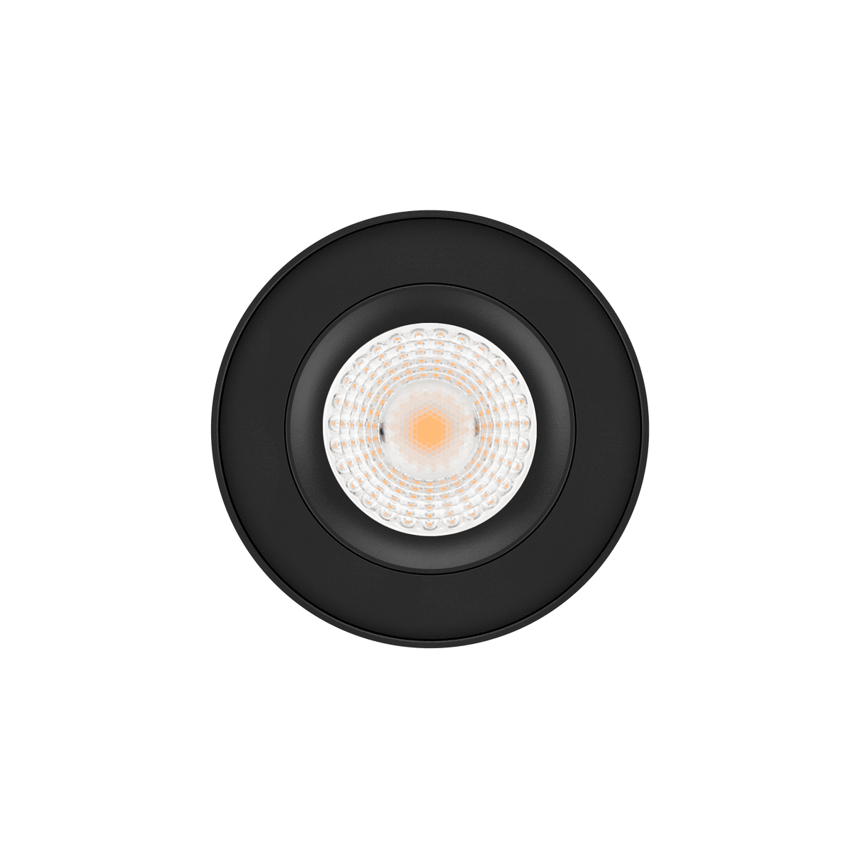 ASLO 10W 2700K Anbaumontage Led Rund Schwarz Downlight ASPHR827PR
