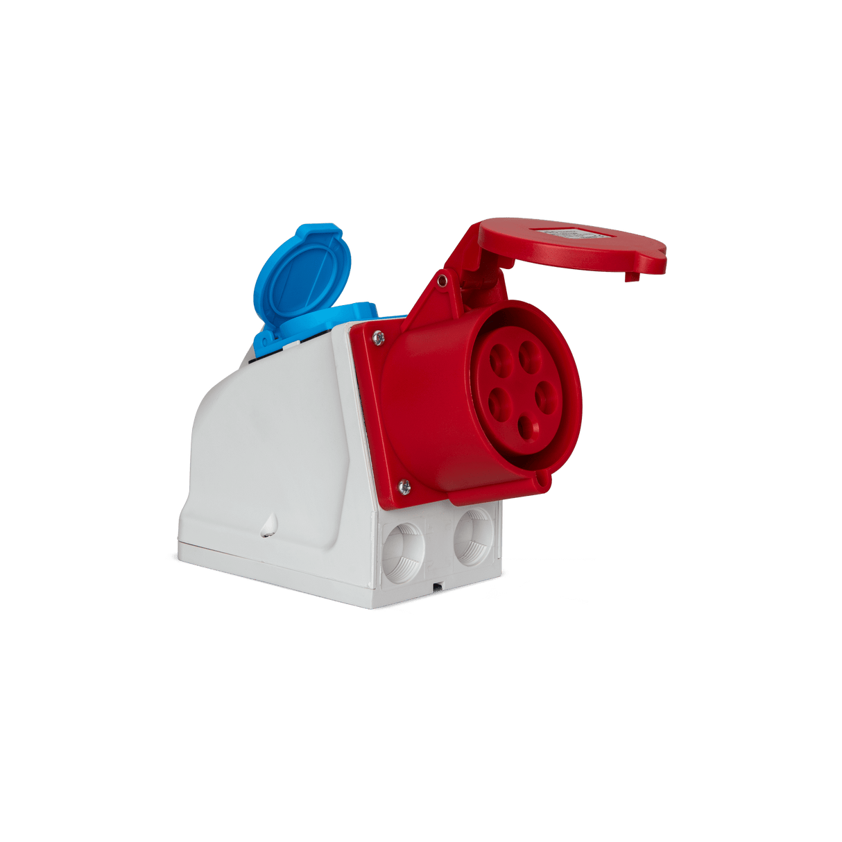 ASLO Wandsteckdose Combo 32A 3P+E+N 230-400V Ip44 ASTI125112R