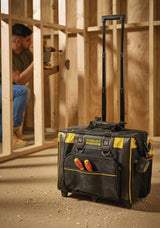STANLEY FATMAX® Werkzeugkoffer 500x360x410mm mit Teleskopgriff und Rollen