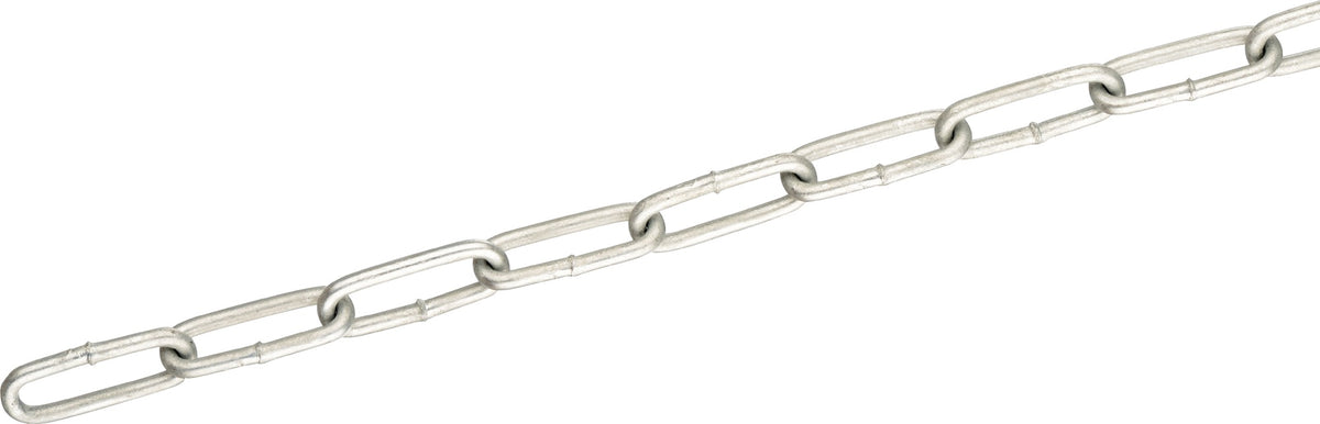 pewag Rundstahlkette DIN 5685 C 40, 4,0 mm, feuerverzinkt, 30 m Bund