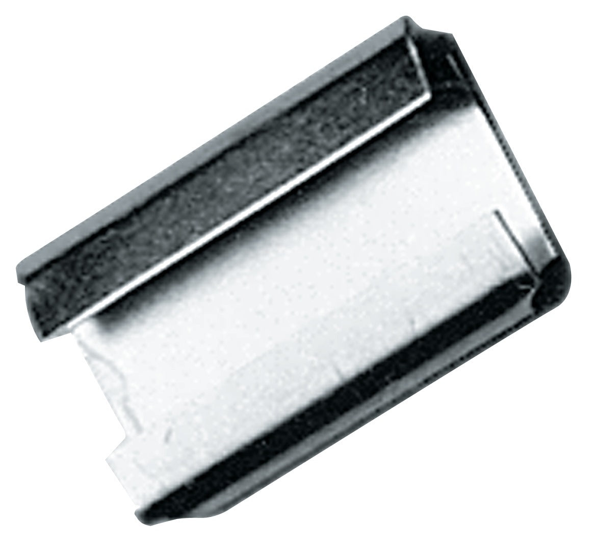 Banholzer & Wenz Verschlusshülse B13xL27mm für 13mm Verpackungsstahlband, verzinkt