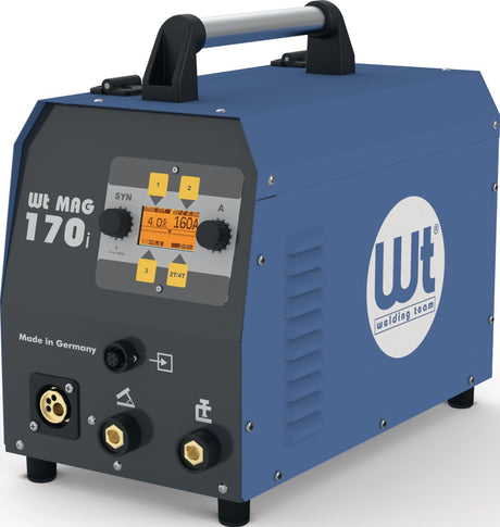 WELDING TEAM MIG/MAG-Schweißanlage WT-MAG 170i – 25-170 A, gasgekühlt, ohne Zubehör