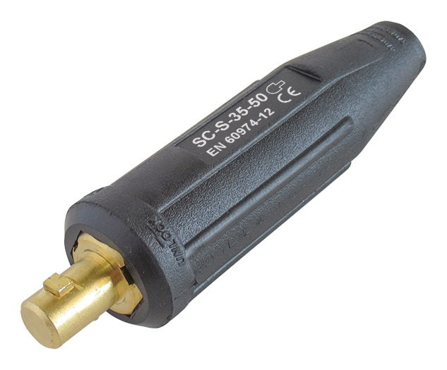 SCHMICO Schweißkabelkupplung Massestecker KS 25 – 6 Stk. für Kabel Ø 16-25 mm²