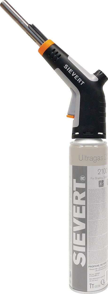 SIEVERT Lötlampe Powerjet 2535 mit Piezozündung, 2,2 kW, 170 g/h, ohne Kartusche