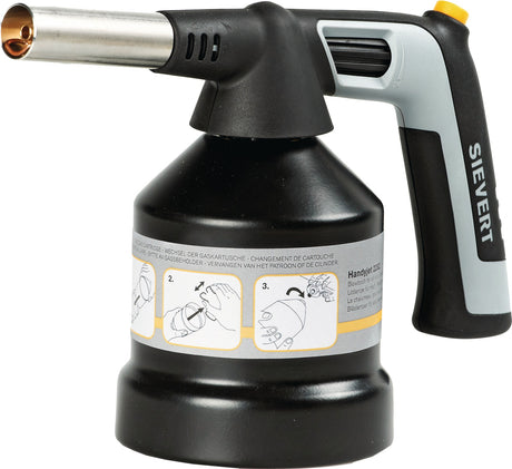 SIEVERT Lötlampe Handyjet 2283 ohne Stechkartusche – 1,0 kW, 80 g/h, Piezozündung